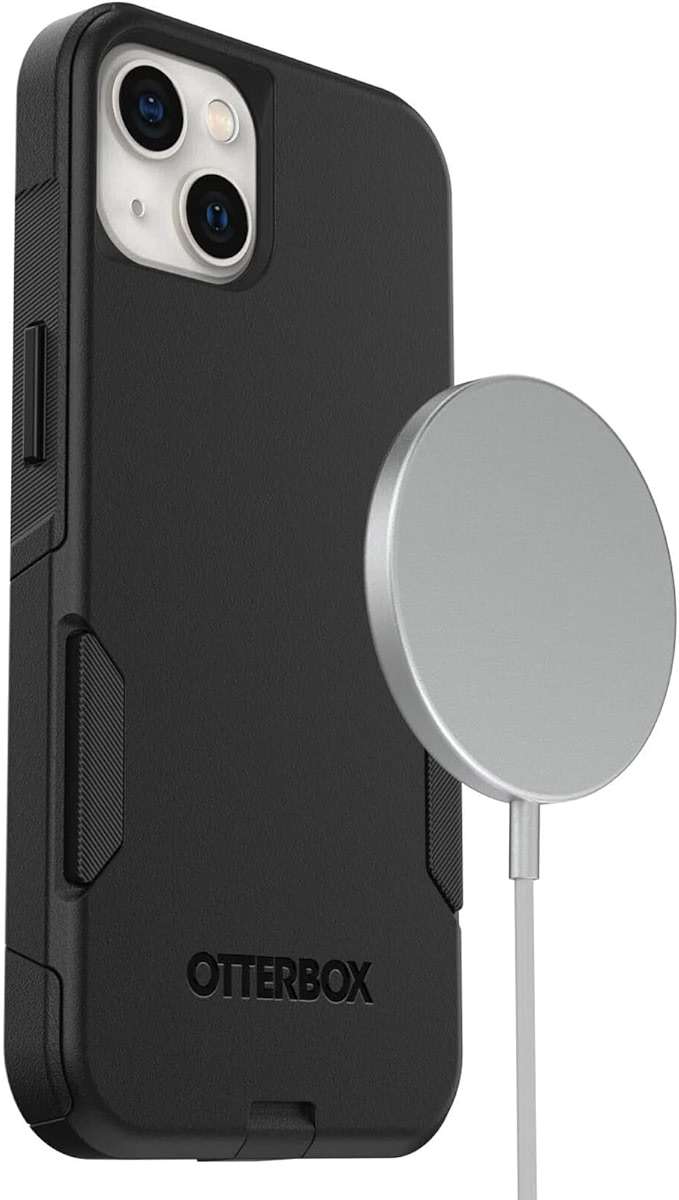 OtterBox iPhone 13 (ONLY) Commuter Series Case - Black, Slim & Tough, Pocket-Friendly, with Port Protection - Image 7