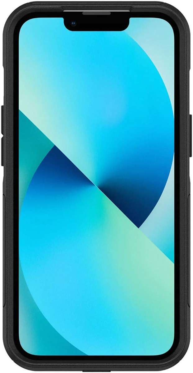 OtterBox iPhone 13 (ONLY) Commuter Series Case - Black, Slim & Tough, Pocket-Friendly, with Port Protection - Image 8