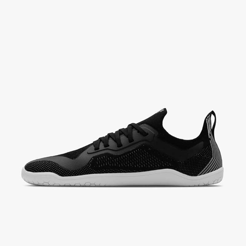 Vivobarefoot Men's Primus Lite Knit Running Shoe, Obsidian, 8 - Image 3