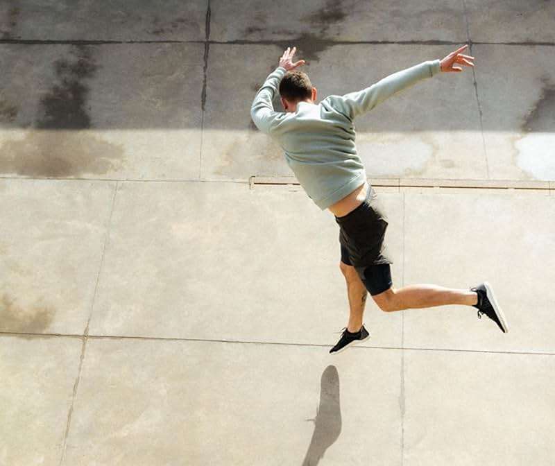 Vivobarefoot Men's Primus Lite Knit Running Shoe, Obsidian, 8 - Image 8