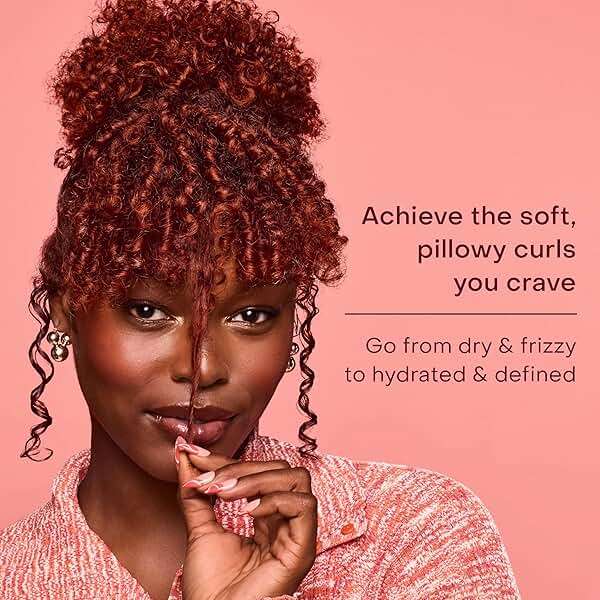 SheaMoisture Define & Shine Styling Gel + Flaxseed Coconut&Hibiscus Hydrates,Holds Your Style All Day Infused With Glycerin,Coconut Oil an Invigorating Sweet Scent ParabenFree Frizz Control Gel 15OZ - Image 4