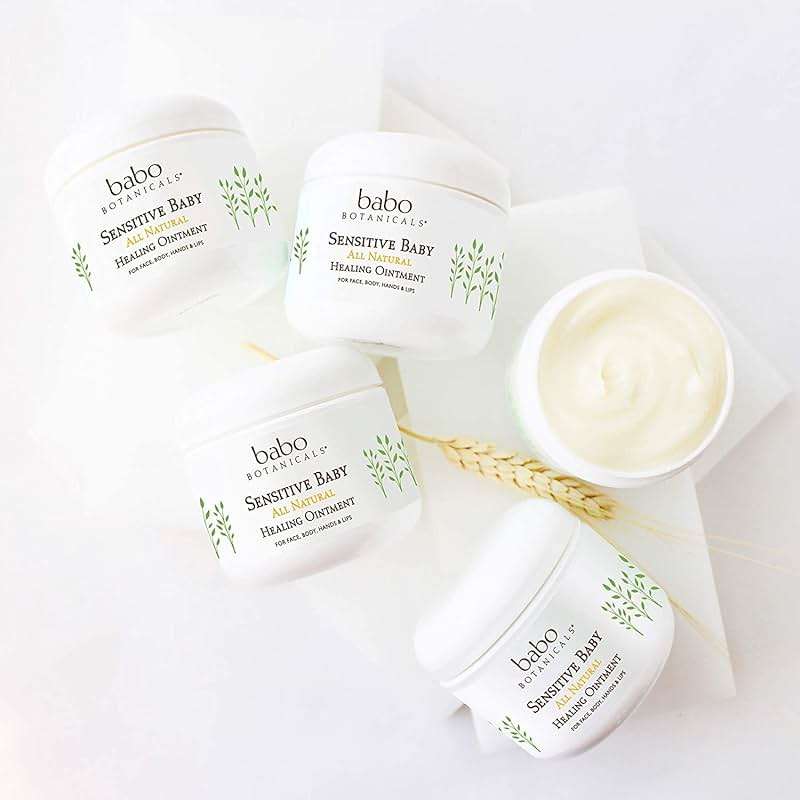 BABO Botanicals Sensitive Baby Fragrance-Free All Natural Healing Ointment - 99% Organic & 1% Colloidal Oat - Steroid-Free - NSF Certified - for Eczema, Irritated/Itchy Skin - Face, Body, Diaper Area - Image 12