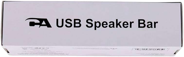 Cyber Acoustics USB Speaker Bar (CA-2890) – Stereo USB Powered Speaker, Easily Clamps to Monitor, Convenient Controls - Image 12