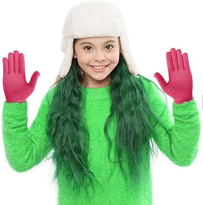 GOLEDLF Winter Magic Gloves for Adults, 5 Pairs of Stretchy Knit Warm Gloves for Men, Women and Teens - Image 2