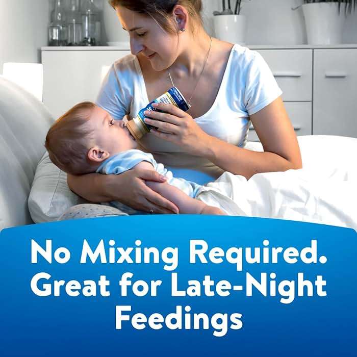 Similac 360 Total Care Infant Formula, Has 5 HMO Prebiotics, Our Closest Prebiotic Blend to Breast Milk, Non-GMO, Baby Formula, Ready to Feed, 8-fl-oz Bottle, Pack of 24 - Image 2