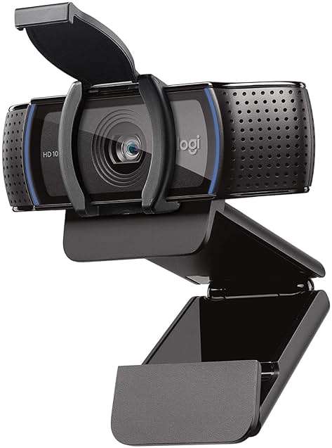 Logitech C920e HD 1080p Mic-Enabled Webcam, Certified for Zoom, Microsoft Teams Compatible, TAA Compliant - Image 1