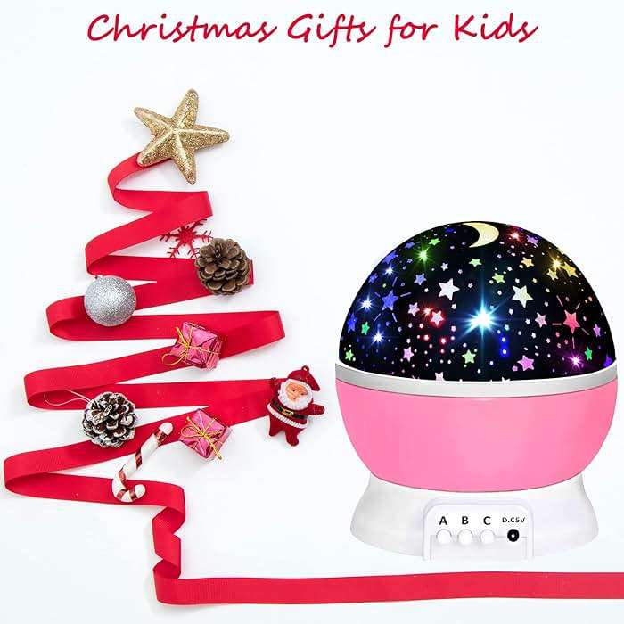 Toys for 1-10 Year Old Girls,Star Projector for Kids 2-9 Year Old Girl Gift Toy for 3-8 Year Old Girls Christmas Gift for 4-7 Year Old Boys Birthday Gift Stocking Stuffers for Kids - Image 6