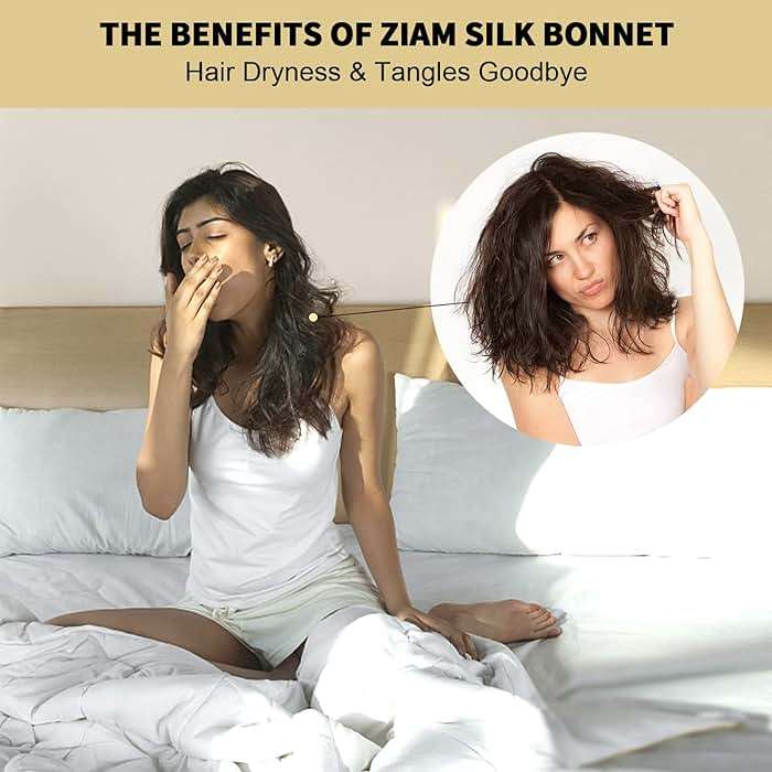 ZIMASILK 22 Momme 100% Mulberry Silk Bonnet for Sleeping & Women Hair Care, Highest Grade 6A Silk Hair wrap for Sleeping with Premium Elastic Stay On Head (1Pc, Burgundy) - Image 4
