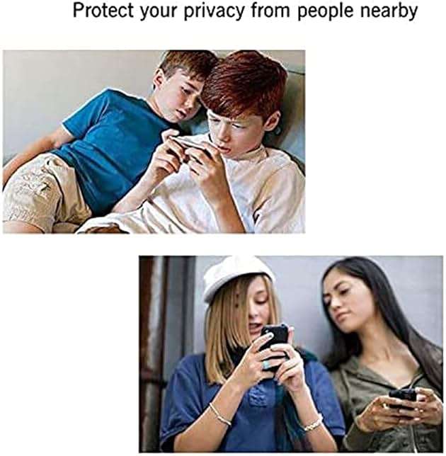 Ailun 2Pack Privacy Screen Protector for iPhone 13 Pro Max [6.7 inch] + 2 Pack Camera Lens Protector, Anti Spy Private Tempered Glass Film, [9H Hardness] - HD - Image 5