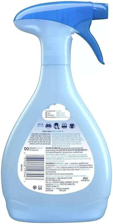 Febreze Fabric Refresher Value Pack, Pet Odor Eliminator and Extra Strength Fabric Deodorizer, 27 Fl Oz, Pack of 2 - Image 3