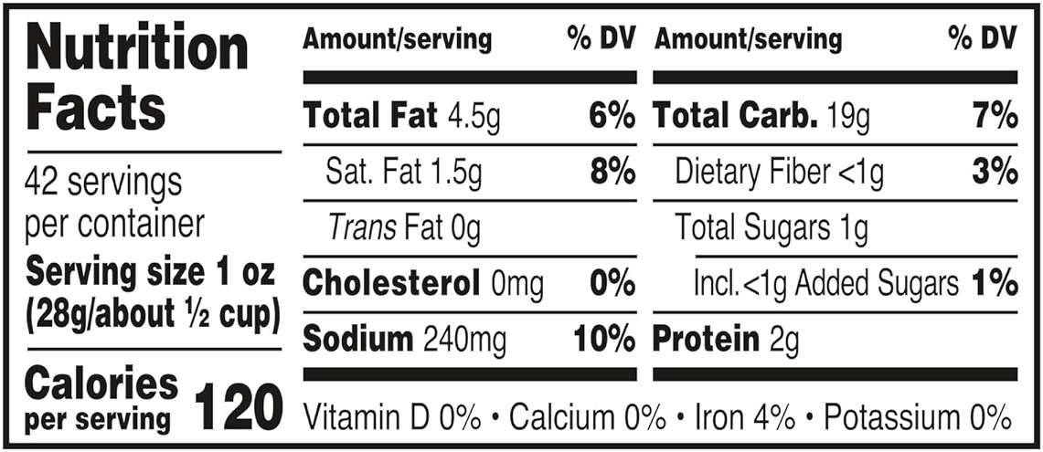 Utz Pub Mix, 42 Oz. Barrel, Savory Snack Mix with a Blend of Crunchy Flavors for a Tasty Party Snack, Resealable Container, Trans-Fat Free and Kosher Certified - Image 2