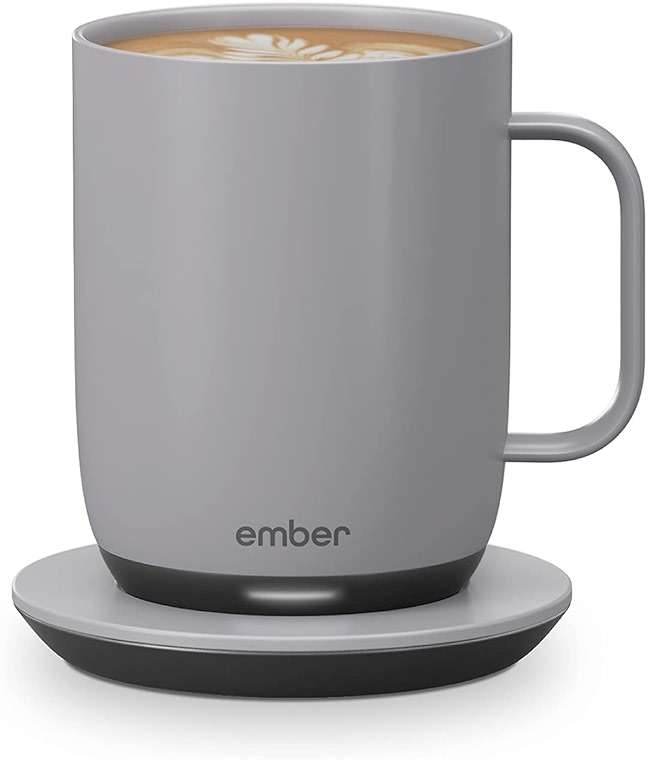 Ember Temperature Control Smart Mug 2, 14 Oz, App-Controlled Heated Coffee Mug with 80 Min Battery Life and Improved Design, GrayModel - Image 1