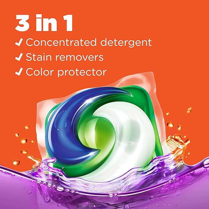 Tide PODS Laundry Detergent Soap Pods, Spring Meadow, 37 Count (Pack of 3 Bag Value Pack), Total 111 Count, HE Compatible - Image 13
