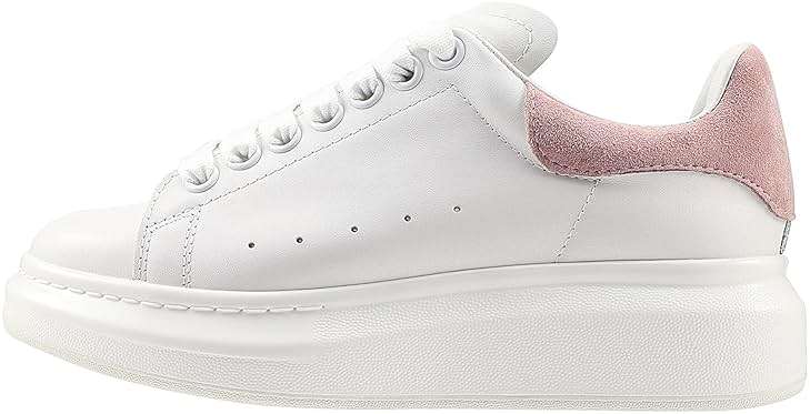 mengchengying Women’s Clatform Platform Shoes with Low-Top Lace-Up - Image 2