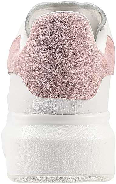 mengchengying Women’s Clatform Platform Shoes with Low-Top Lace-Up - Image 4