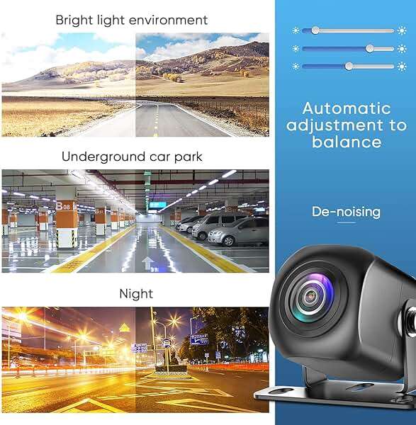 PixelMan Backup Camera,AHD 1080P Metal 170 Degree Wide Angle Rearview Reversing Camera,PMD2A-S Clear Night Vision IP69 Waterproof Reverse Rear View Camera for Car Vehicle SUV RV - Image 4