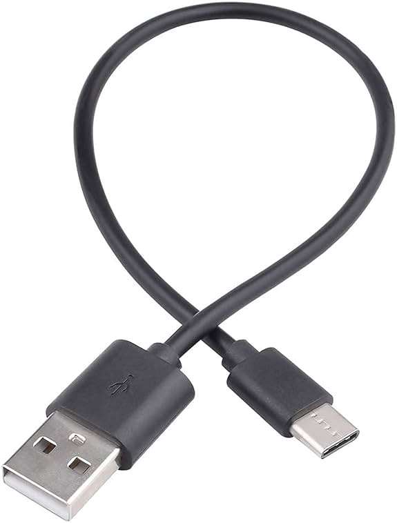 Replacement Type-c Headphones Short Charger Cable Cord for Sony WH-1000XM6 WH-1000XM4 WH-1000XM3 WF-1000XM4 WH-XB900N WH-CH510 WI-1000XM2 WI-C200 , AKG Y400 Y600NC, WF-1000XM3, Bose NCH700 (20cm) - Image 1