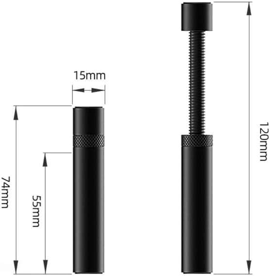 Graphics Card GPU Brace Support, Video Card Sag Holder Bracket, GPU Stand (L, 74-120mm) - Image 2