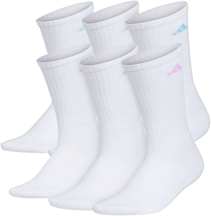 adidas Athletic Cushioned 6-Pack Crew - Image 1