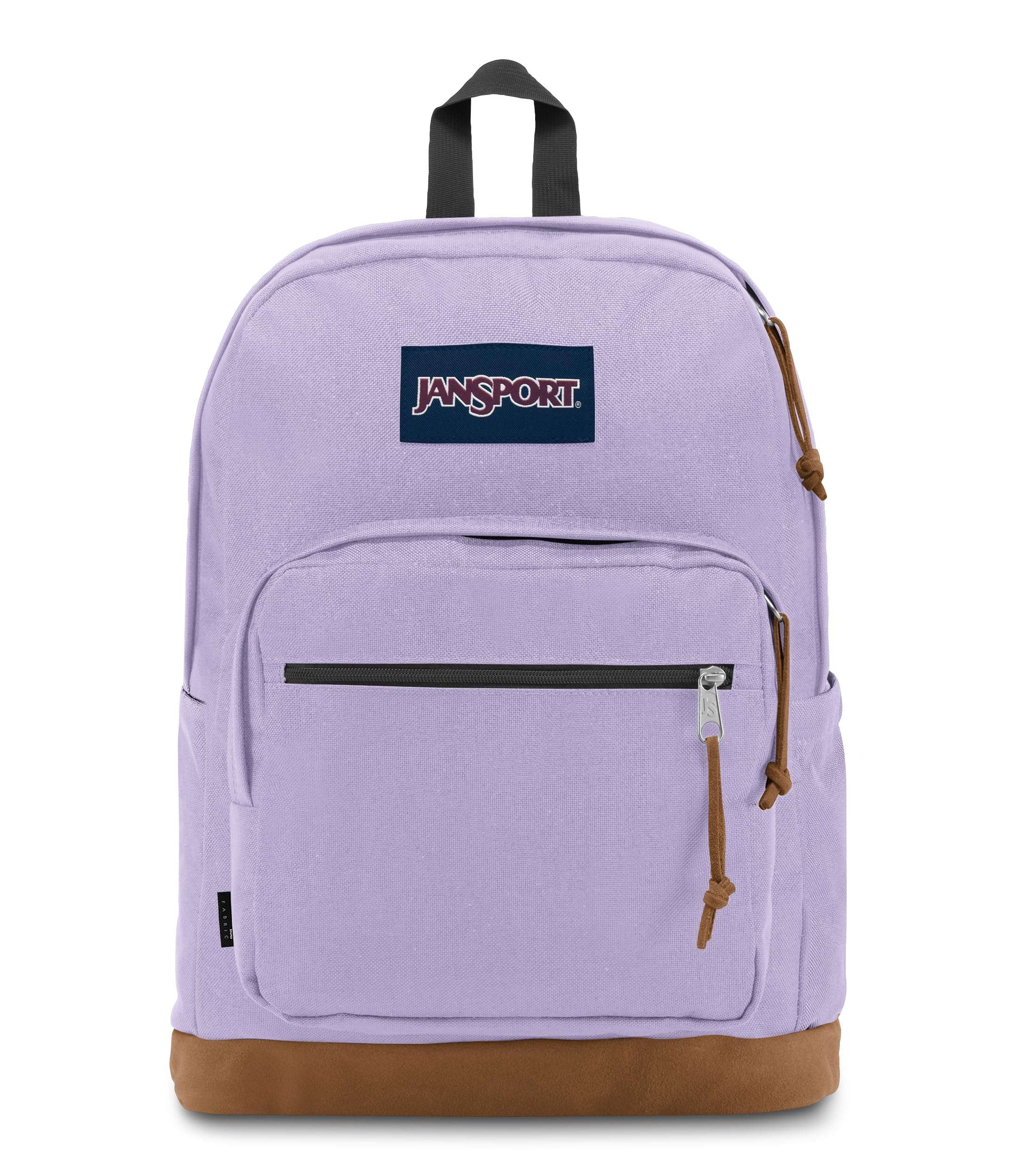 JanSport Right Pack Backpack - Durable Daypack with Padded 15" Laptop Sleeve, Spacious Main Compartment & Integrated Water Bottle Pocket - Pastel Lilac - Image 2
