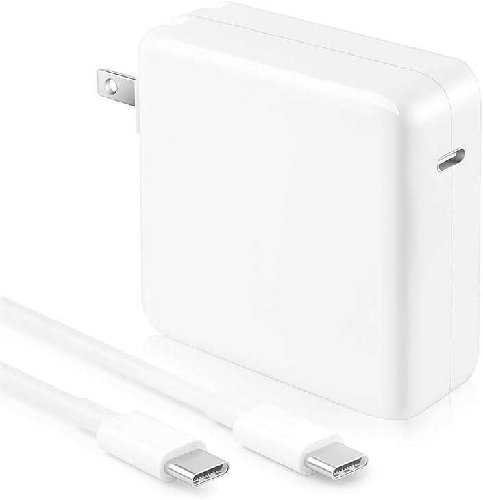 Mac Book Pro Charger-118W USB C Fast Charger Power Adapter Compatible with MacBook Pro/MacBook Air 16 15 14 13 Inch, M1 M2 M3 M4 M5, New iPad Pro and All USB C Device, 6.6ft Charge Cable - Image 1