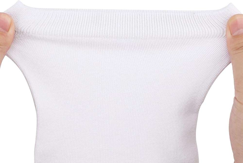 DRESHOW Plus Size Thigh High Socks Striped Over Knee Long Boot Stockings Knee High Tube Socks Leg Warmers for Women - Image 3