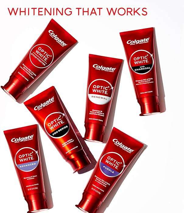 Colgate Optic White Pro Series Stain Prevention Hydrogen Peroxide Toothpaste, Teeth Whitening Toothpaste, Effectively Removes Tea, Coffee, and Wine Stains, Enamel-Safe for Daily Use, 3.0 oz - Image 10