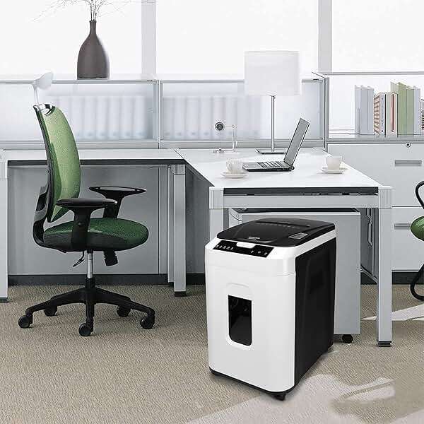 Aurora Commercial Grade 200-Sheet Auto Feed High Security Micro-Cut Paper Shredder/ 60 Minutes/Security Level P-5 - Image 9