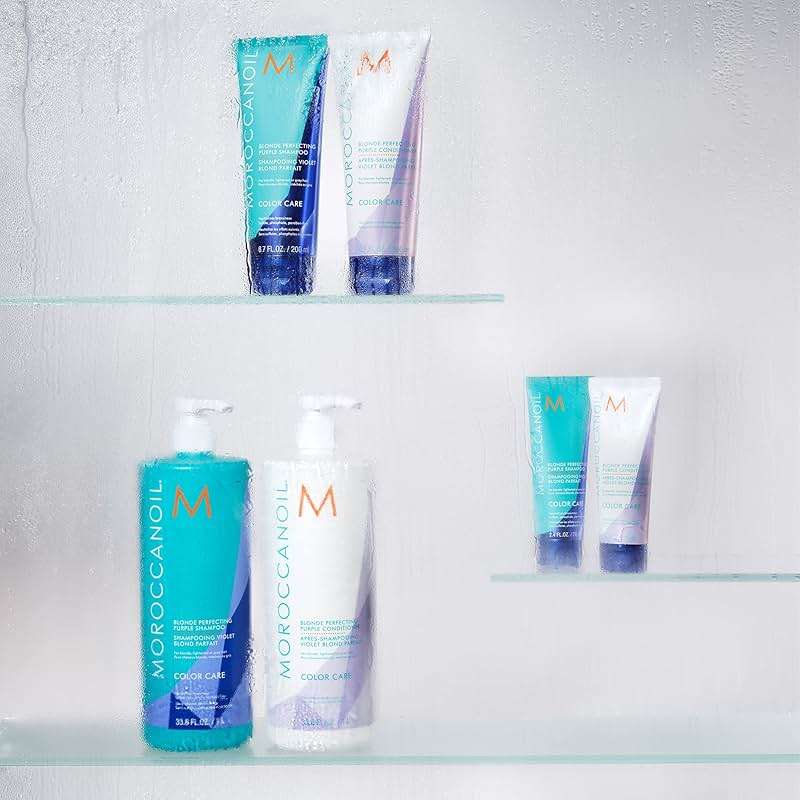 Moroccanoil Blonde Perfecting Purple Conditioner - Image 2