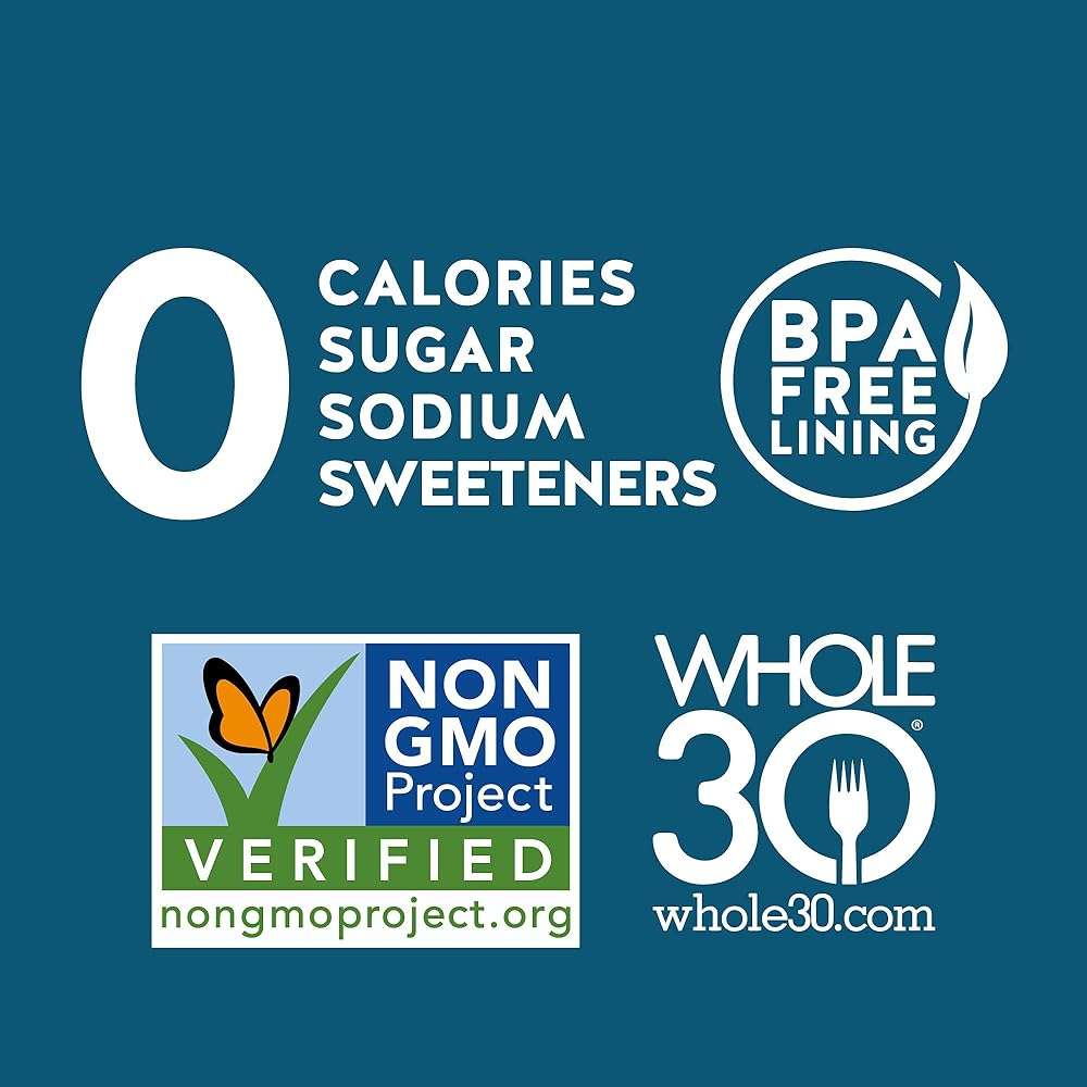 Waterloo Sparkling Water Two-Flavor Pack, 12 Fl Oz Cans, Pack of 16, 8 x Grape, 8 x Strawberry | Zero Calories | Zero Sugar or Artificial Sweeteners | Zero Sodium - Image 4