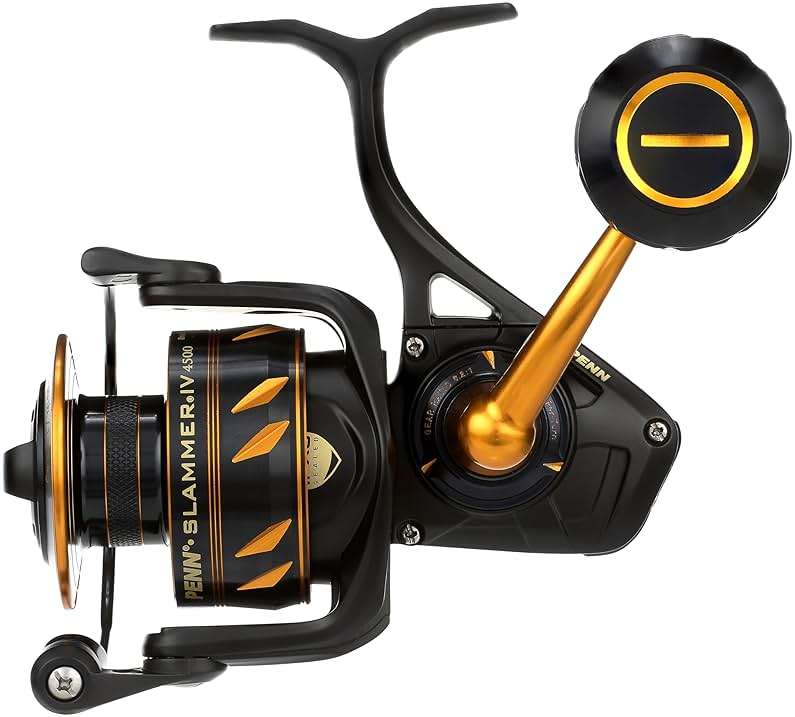 Penn Slammer IV Saltwater Spinning Reel - Full Metal, Heavy Duty Spin, Jigging or Lure Fishing Reel - Boat, Shore, Kayak - Image 1