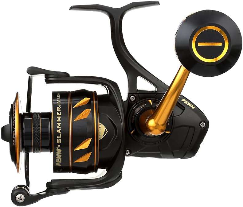 Penn Slammer IV Spinning Black Gold 24.2 oz - Image 1