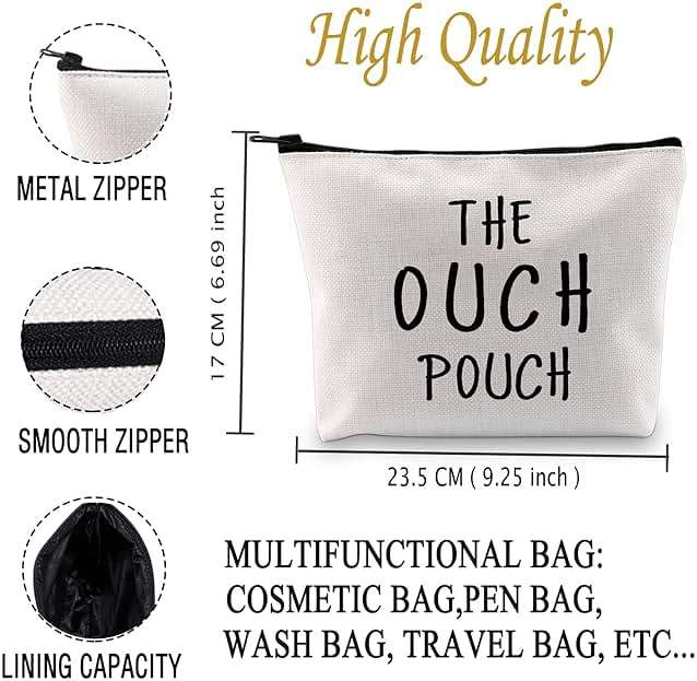 JXGZSO The Ouch Pouch Purse First Aid Diaper Bag Nurse Camping Toiletry Bag (The Ouch Pouch B) - Image 3