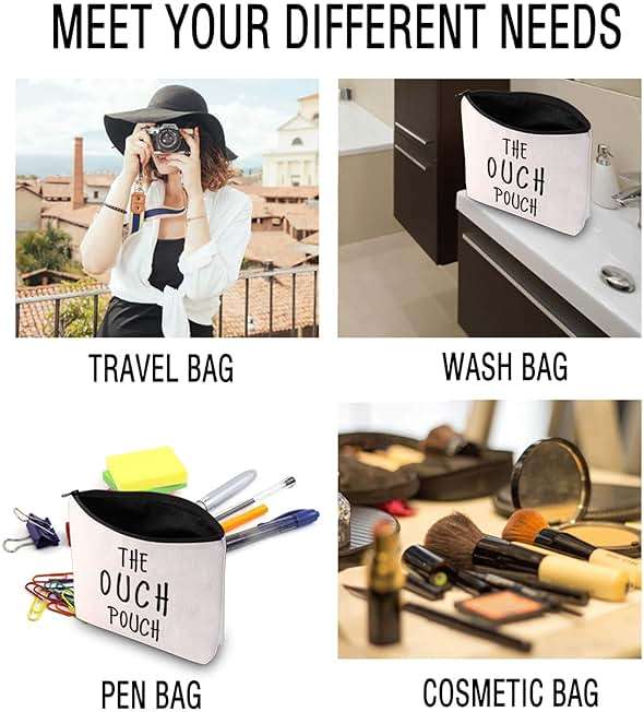 JXGZSO The Ouch Pouch Purse First Aid Diaper Bag Nurse Camping Toiletry Bag (The Ouch Pouch B) - Image 4