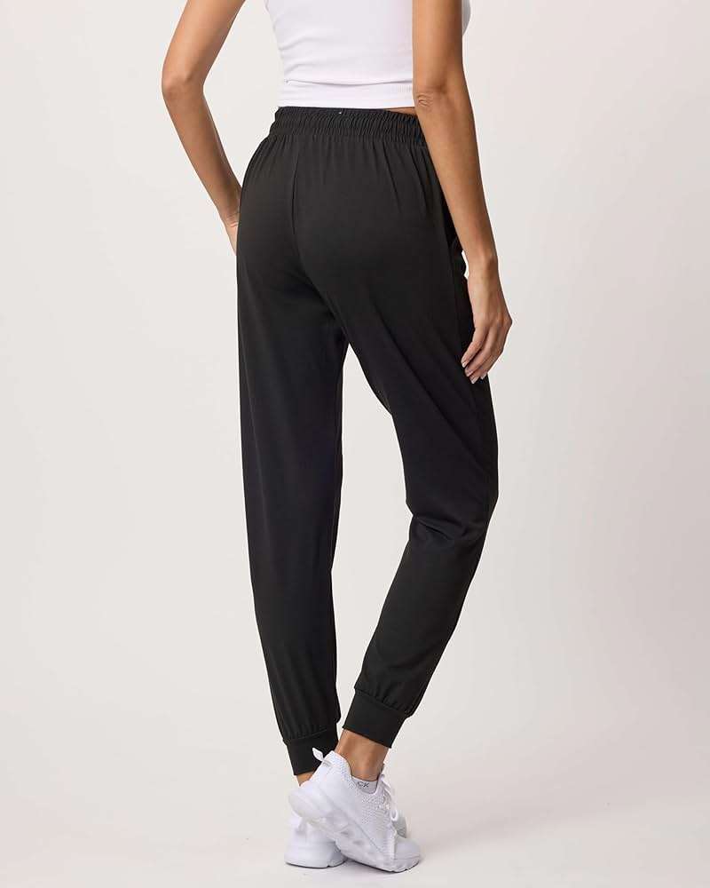 Real Essentials 3 Pack: Women's Lounge Joggers Sweatpants with Pockets Yoga Running Athletic Workout (Available in Plus Size) - Image 3