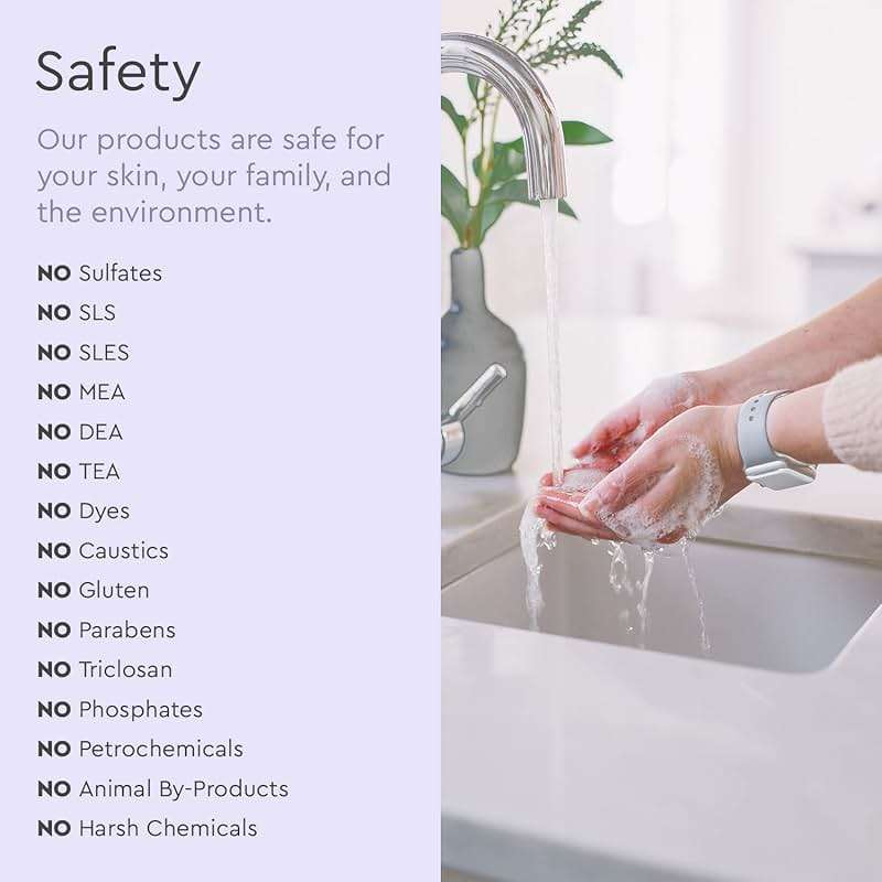 Puracy Organic Hand Soap, Professional Hand Washers We've All Become, Moisturizing Natural Gel Hand Wash Soap, Liquid Hand Soap Refills for Soft Skin (Refill Lavender & Vanilla, 48 Ounce) - Image 7
