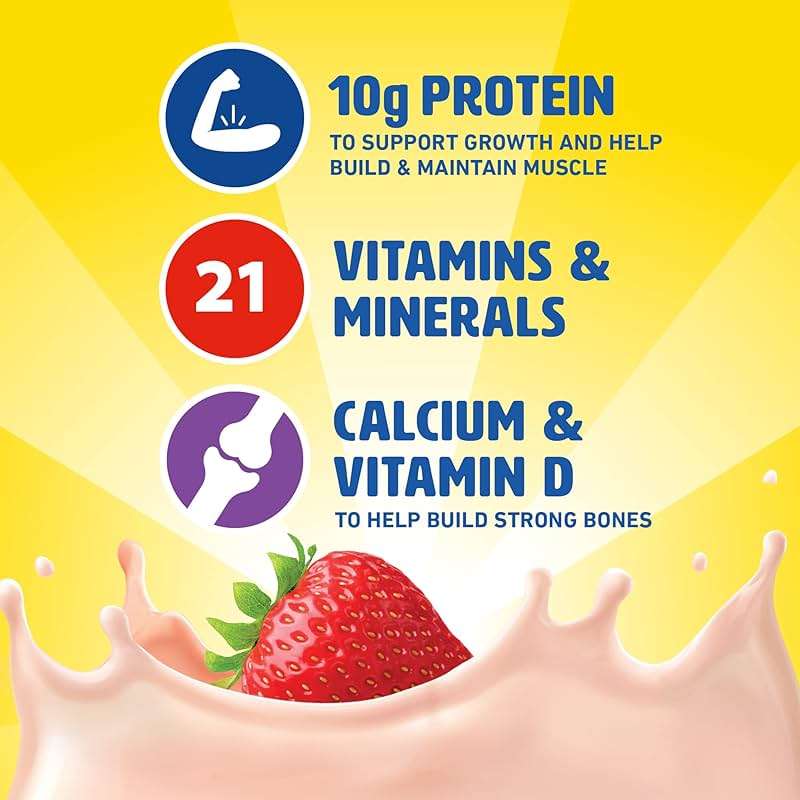 Carnation Breakfast Essentials Ready-to-Drink Creamy Strawberry, 8 FL OZ Carton,8 Fl Oz (Pack of 24) - Image 3