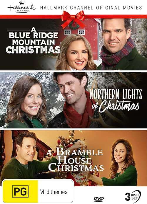 Hallmark Christmas 3 Film Collection (A Blue Ridge Mountain Christmas / Northern Lights of Christmas / A Bramble House Christmas) - Image 1