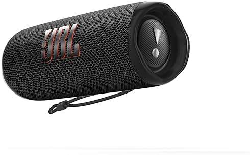 JBL Flip 6 - Portable Bluetooth Speaker, powerful sound and deep bass, IPX7 waterproof, 12 hours of playtime, JBL PartyBoost for multiple speaker pairing for home, outdoor and travel (Black) - Image 1