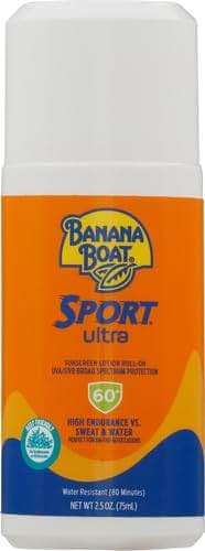 Banana Boat Sport Ultra SPF 60 Roll On Sunscreen, 2.5Fl Oz | Travel Size Sunscreen Roller, Roll On Sunblock SPF 60, Oxybenzone Free, Water Resistant, 2.5Fl Oz - Image 2