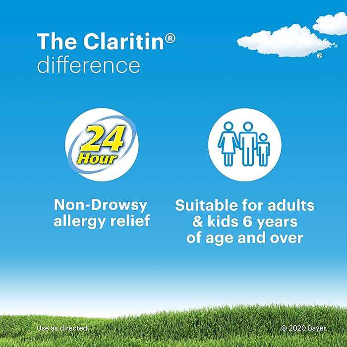 Claritin 24 Hour Non Drowsy 10 mg Allergy Relief Tablets, 70 ea (Pack of 3) - Image 5