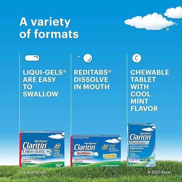 Claritin 24 Hour Non Drowsy 10 mg Allergy Relief Tablets, 70 ea (Pack of 3) - Image 7