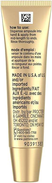 Pantene 2-in-1 Shampoo & Conditioner, Classic Clean - Pro-V Nutrients for Dry, Color-Treated Hair, Healthy Looking Hair Every Wash, Antioxidant-Rich, 27.7 Oz Each, 2-Pack + Rescue Shot (0.5 Oz) - Image 11