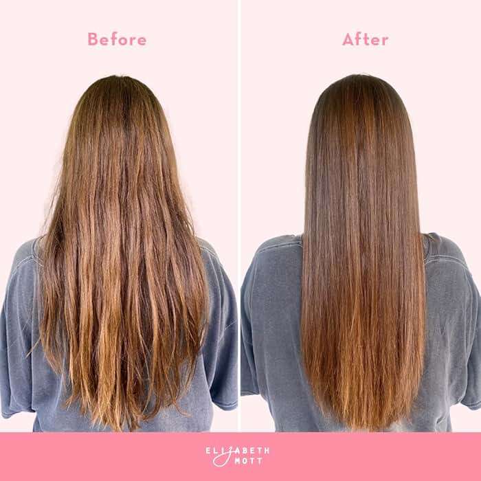 Elizabeth Mott Thank Me Later 5-in-1 Hair Primer - Leave-In Treatment Conditioning, Strengthening, Heat Protection All Hair Types - Anti-Frizz, Hydrating, Shine-Boosting - Vegan & Cruelty-Free, 150 mL - Image 3
