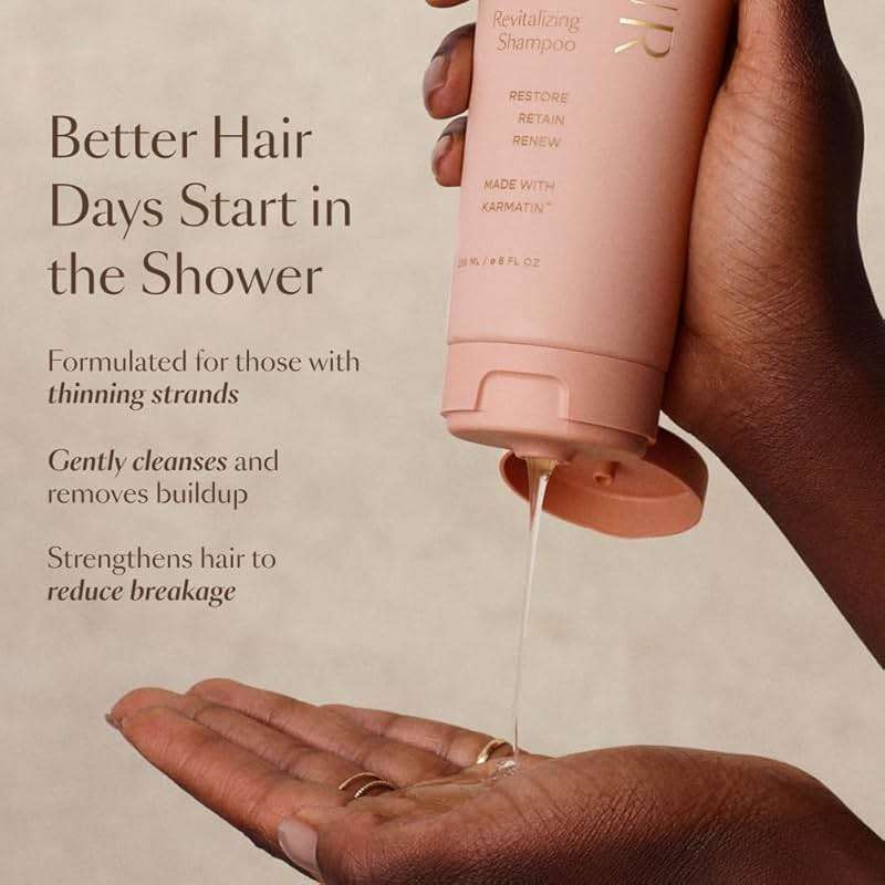 VEGAMOUR GRO Revitalizing Shampoo, Support Thicker, Fuller Looking Hair, Shampoo Formulated Without Sulfates for Thinning Hair with Vegan Keratin, Natural Citrus Scent - Image 5
