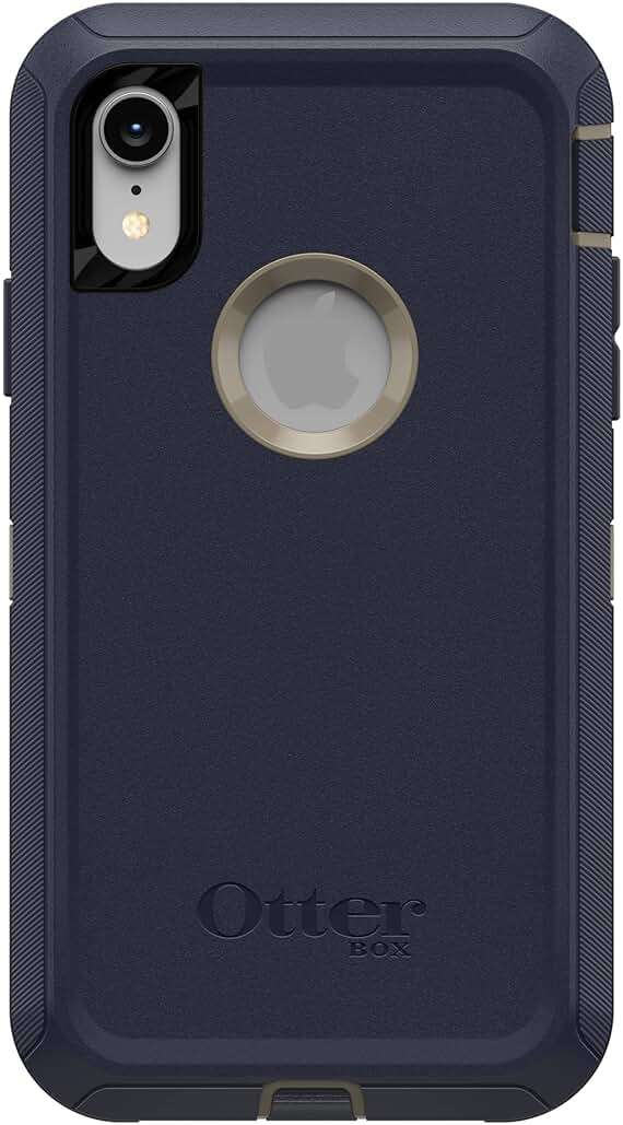 OtterBox Defender Series Case for iPhone Xr (ONLY) Case Only - Non-Retail Packaging - Dark Lake - Image 1