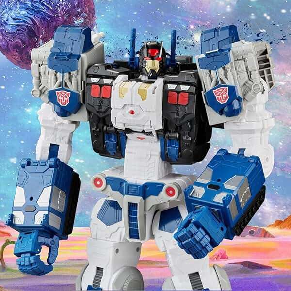 Transformers Toys Generations Legacy Series Titan Cybertron Universe Metroplex Action Figure - Ages 15 and Up, 22-inch - Image 2