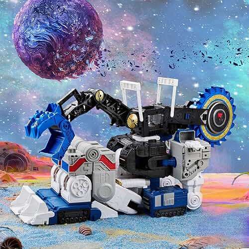 Transformers Toys Generations Legacy Series Titan Cybertron Universe Metroplex Action Figure - Ages 15 and Up, 22-inch - Image 7