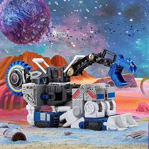 Transformers Toys Generations Legacy Series Titan Cybertron Universe Metroplex Action Figure - Ages 15 and Up, 22-inch - Image 8