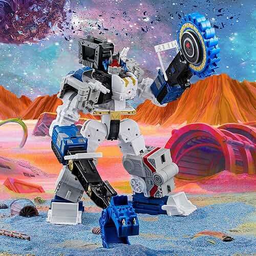 Transformers Toys Generations Legacy Series Titan Cybertron Universe Metroplex Action Figure - Ages 15 and Up, 22-inch - Image 9